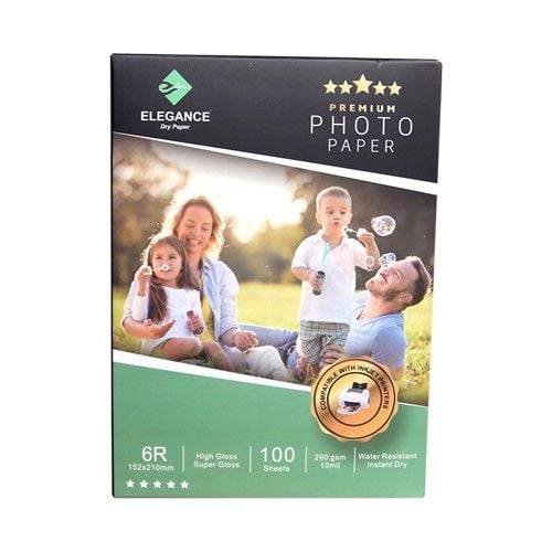 Elegance 15X21CM 260GR Premium Photo Inkjet Kağıt – Gloss (Parlak)