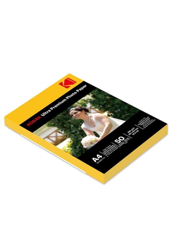 Kodak 260 Gr/M2 20X30 A4 -50 Adet Parlak Fotoğraf Kağıdı