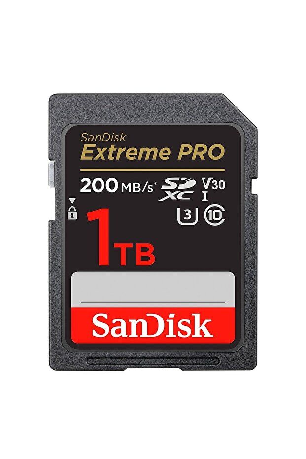 Sandisk 1 Tb Extreme Pro Sdxc Class 10 Kart 200 Mb/s