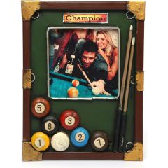 Dekoratif Masaüstü Çerçeve Bilardo