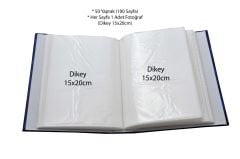 15x21cm 100'lük Ciltbezli Fotoğraf Albümü / ACR- 689106