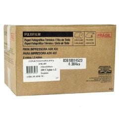 FUJİFİLM ASK 400 Kağıt Bant Seti 10x15 800 Veya 15x20 400 Fotoğraf Kağıdı