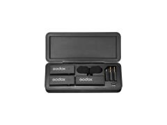 Godox MoveLink Mini Kablosuz Mikrofon Kit2 (Apple Uyumlu/Siyah)