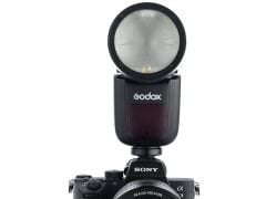 Godox V1 Sony Uyumlu Flaş (Yuvarlak Kafa)