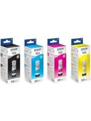 Epson 103 4'lü Takım Mürekkep Seti ( ORİJİNAL )