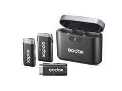Godox WEC Kit2 2'li Kablosuz Yaka Mikrofonu