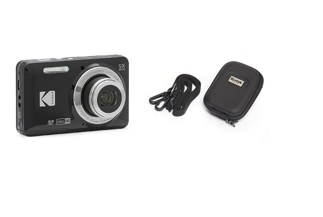 Kodak Pixpro FZ55 Kompakt Dijital Fotoğraf Makinesi - Dahili Batarya - Orjinal Çanta