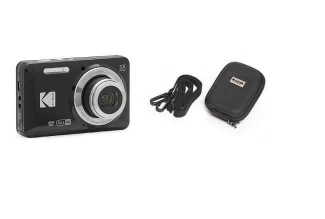 Kodak Pixpro FZ55 Kompakt Dijital Fotoğraf Makinesi - Dahili Batarya - Orjinal Çanta