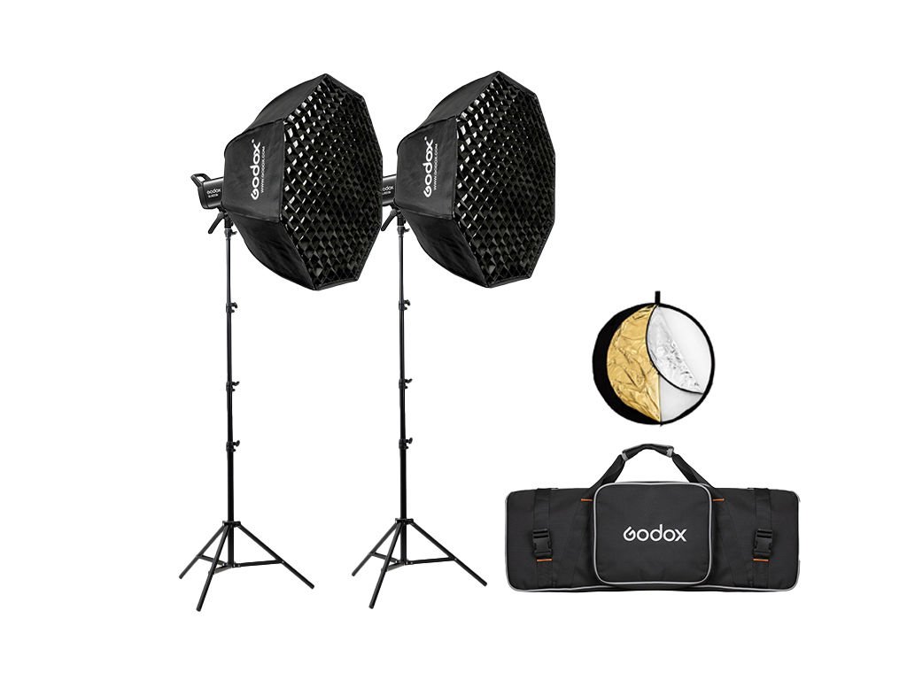 Godox SL60 II Bi 60W Bi-Color Video Işığı 2'li Kit